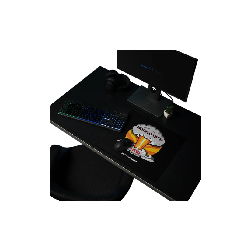 HOD Black Mouse Pad